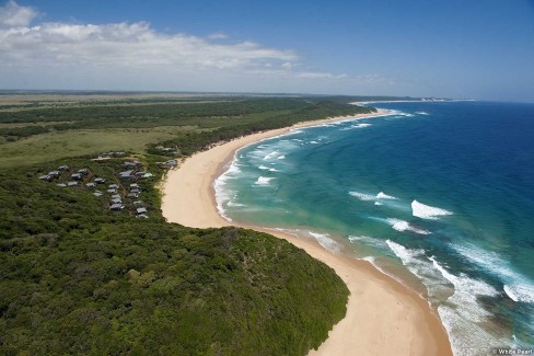 Perdu dans l'immensité de la côte sud du Mozambique