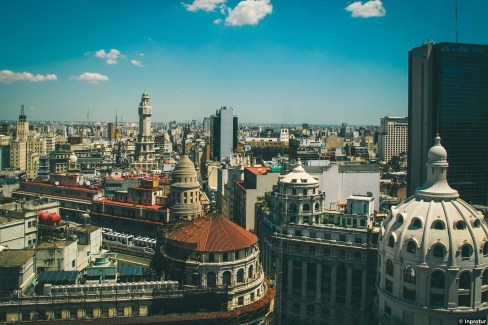 Vue de Buenos Aires, capitale de l'Argentine