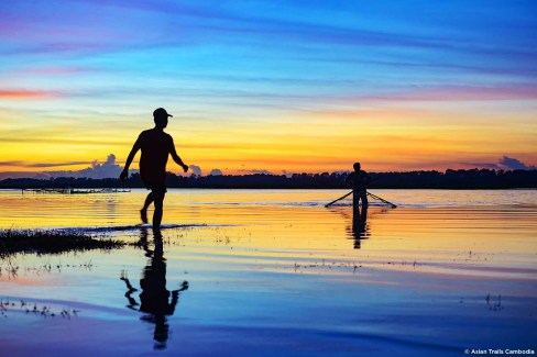 Les marais salants de Kep, sud du Cambodge