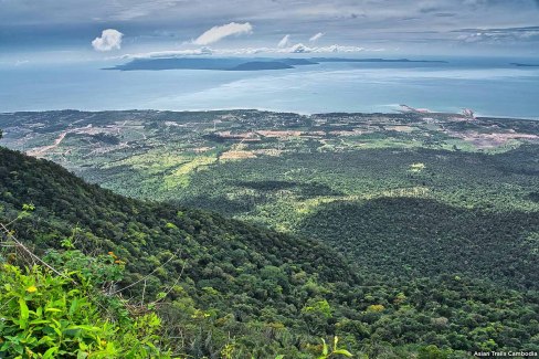 Kampot vue du Bokor au Cambodge