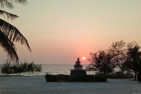 Coucher de soleil à Koh Rong