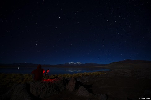 Observation des étoiles à Ojos del Salado au Chili