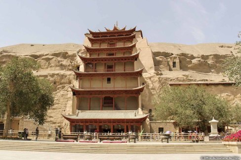 Les grottes de Mogao, Gansu