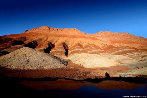 Paysages de Danxia, Gansu