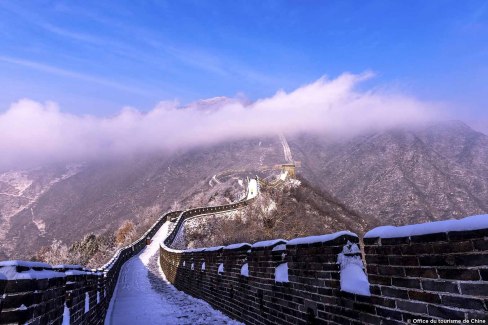 Grande muraille en hiver, Simatai