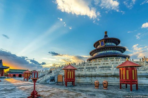 Le temple du Ciel, Pékin