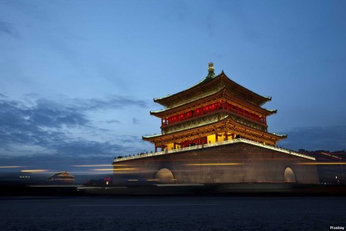 Tour de la cloche, Xi'an