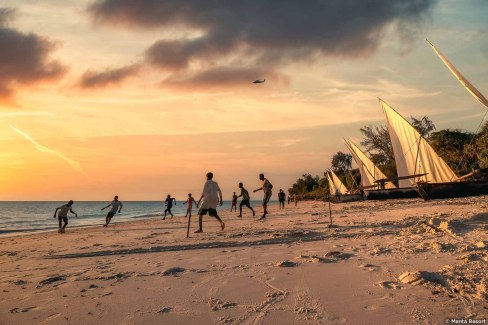 Scène de vie à Pemba, île tanzanienne de l'archipel de Zanzibar