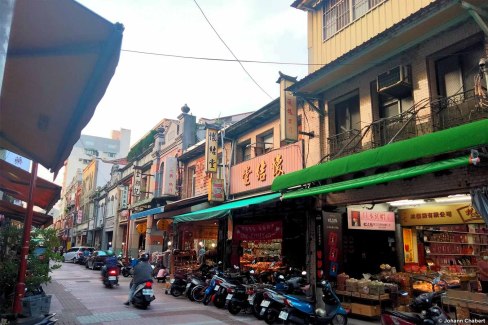 Rue typique de Taipei
