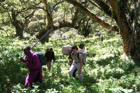 Trek Lemakarot avec un guide masaï