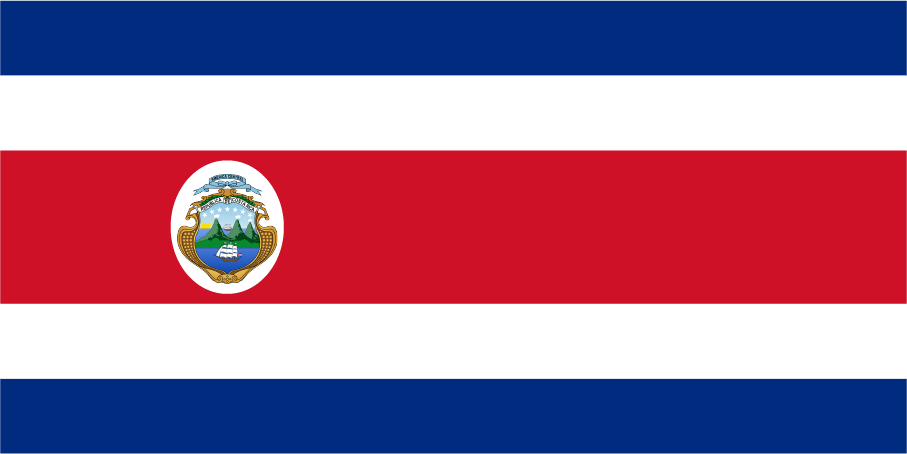 drapeau Costa Rica