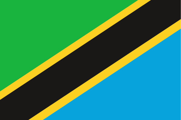 drapeau Tanzanie